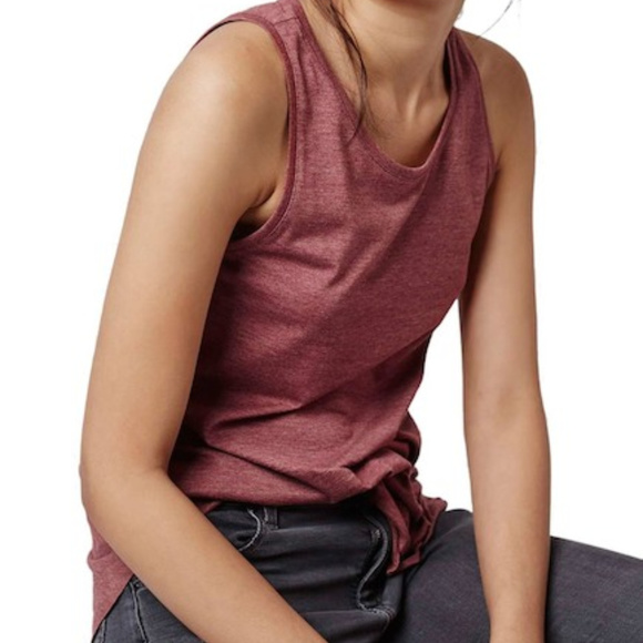 Topshop Tops - Topshop Longline Jersey Tank